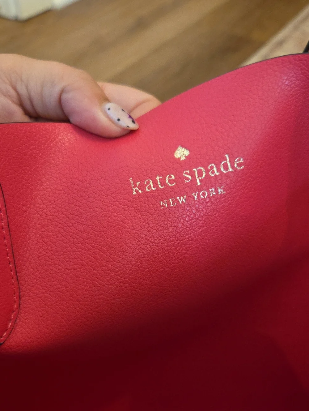 Kate Spade Ava reversible Tote In PINK